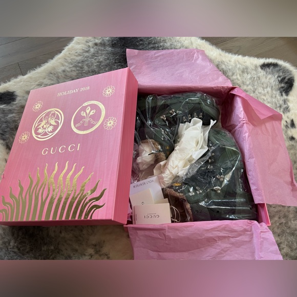 GUCCI Flashtrek Wool-Lined Leather High-Top Boots - Picture 6 of 13